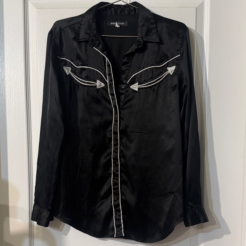 Urban Outfitters Black Label Patch Top